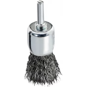 Metabo Topfbürste 25x0,3 mm / 6 mm Schaft, gewellter Stahldraht, 20.000 U/min 630554000