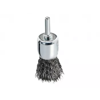Metabo Topfbürste 25x0,3 mm / 6 mm Schaft, gewellter Stahldraht, 20.000 U/min 630554000