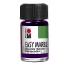 Marabu Easy Marble Marmorierfarbe, 15 ml, Amethyst 081, Schnelltrocknend, für Tauchmarmorierung 13050039081