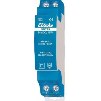 Eltako SNT15-24VDC/15W DIN-Schienen-Schaltnetzteil 24V DC 15W 0,625A 20000168