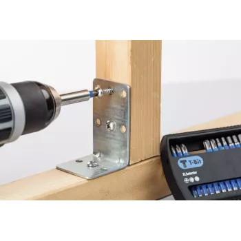 Wiha 41601 T-Bit-Set, 5 Stück, 25 mm, PZ1