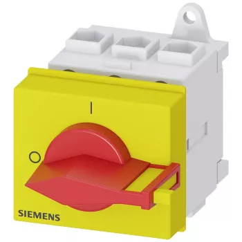 Siemens SENTRON 3LD2 3-poliger Lasttrennschalter 25A 690V Rot/Gelb 3LD21300TK13