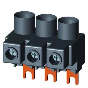 Siemens 3RV29255EB Einspeiseklemme für 3RV2.5/3RV2.6 Motorschutzschalter, 3-polig, 115 A, Schraubanschluss