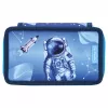 Herlitz Doppelkammer-Federmäppchen Cosmic Explorer, 23 Teile, 2 Reißverschlüsse, farbiges Innenfutter 400197545