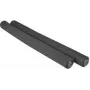 FISCHER Weiche Fahrradgriffe, Schwarz, 1 Paar, 125 mm, stoßdämpfend 85756