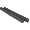 FISCHER Weiche Fahrradgriffe, Schwarz, 1 Paar, 125 mm, stoßdämpfend 85756