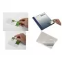 DURABLE POCKETFIX Selbstklebende Tasche 90x57mm, Daumenausschnitt, Transparent, 100er Pack 837919