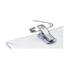 DURABLE Namensschildhalter 90x54 mm mit Kombi-Clip, Transparent, 5 Stück (861019)