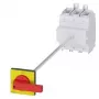 Siemens 3LD2418-0TK13 3-poliger Haupt- und NOT-AUS-Schalter, 250 A, Rot/Gelb