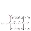 Siemens 3LD2418-0TK13 3-poliger Haupt- und NOT-AUS-Schalter, 250 A, Rot/Gelb