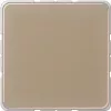 JUNG CD 594-0 GB Blind-Abdeckung (gerastet), Aluminium eloxiert, Serie CD, gold-bronze