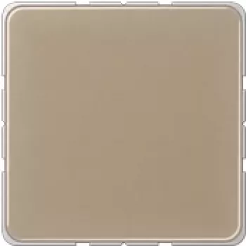 JUNG CD 594-0 GB Blind-Abdeckung (gerastet), Aluminium eloxiert, Serie CD, gold-bronze