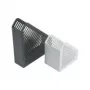 HELIT H6361082 Schreibtischorganizer Gitterstruktur DIN A5 Polystyrol Hellgrau