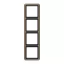 JUNG CD584GB 4-fach Abdeckrahmen, Gold-Bronze eloxiertes Aluminium, CD 500 Serie