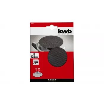 kwb QUICK-STICK Klett-Stützteller, 125 mm, M14 488014