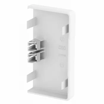 OBO Bettermann Endstück für Rapid 45-2 100 Kanal, Weiß 6113110