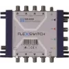 WISI FLEXSWITCH DXR0508 Multiswitch 5 in 8 empfängergespeist passiv kaskadierbar