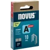 Novus Type 53 Feindrahtklammern A 10 mm Superhart Verzinkter Stahl 800 Stück 042-0778