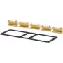 Hensel Mi SV 63 Sammelschienenverbinder, 5-polig, 63 A, 690 V AC, Grau 20001594