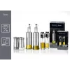 Ritzenhoff & Breker BASIC Essig- & Ölflaschen-Set, Glas mit Edelstahlgehäuse, 250 ml, 2-teilig 823523
