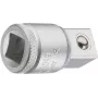 Gedore 3019 Steckschlüssel-Adapter 1/2 inch Innenvierkant auf 3/4 inch Außenvierkant, 44 mm, Chrom-Vanadium-Stahl 6236010