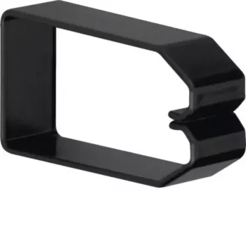 Hager B800403 Tehalit BRN Kabelkanal 80x40mm 2m Schwarz PVC