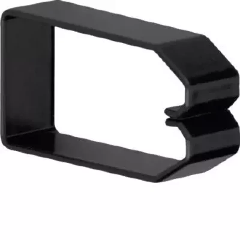 Hager B800403 Tehalit BRN Kabelkanal 80x40mm 2m Schwarz PVC