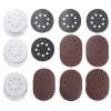 kwb 492104 Delta Schleifpapier-Set, Körnung 40, Ø 225 mm, 5 Stück