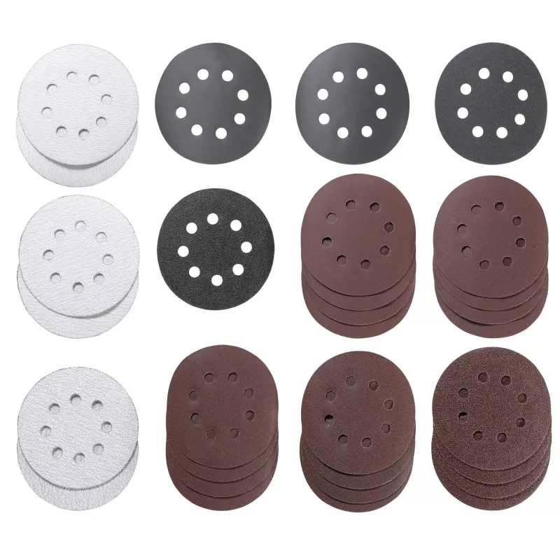 kwb 492104 Delta Schleifpapier-Set, Körnung 40, Ø 225 mm, 5 Stück