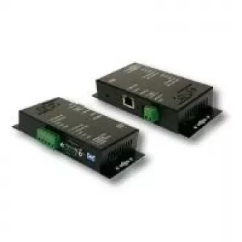 EXSYS EX-6051IS Industrieller Ethernet-zu-RS-422/485-Seriell-Geräteserver mit optischer Isolierung, Metallgehäuse