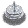 kwb Drahtbürste Topf 75 mm, 0,2 mm gewellter Stahl, 6 mm Schaft für Metall und Stein 606310
