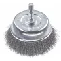 kwb Drahtbürste Topf 75 mm, 0,2 mm gewellter Stahl, 6 mm Schaft für Metall und Stein 606310