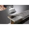 kwb Drahtbürste Topf 75 mm, 0,2 mm gewellter Stahl, 6 mm Schaft für Metall und Stein 606310