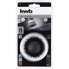 kwb Drahtbürste Topf 75 mm, 0,2 mm gewellter Stahl, 6 mm Schaft für Metall und Stein 606310