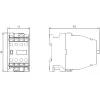 SIEMENS Hilfsschütz 62E 6NO+2NC AC230V 3TH4262-0A (3TH42620AP0)
