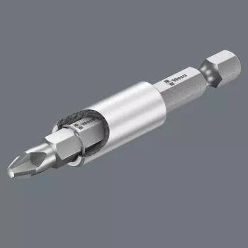 Wera 05136393001 Bit-Check 11-teiliges Schrauberbit-Set mit Universalhalter, 1/4 Zoll Sechskantantrieb, 25 mm Länge, PH/PZ/TX Plus/Hex-Plus