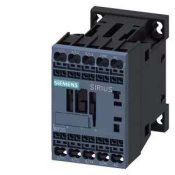 Siemens SIRIUS 3RT2 Leistungsschütz 3RT2018-2AP02, 3-polig, 18 A, 24 V AC Spule, Schraubklemmen