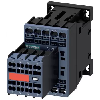 Siemens SIRIUS 3RH2 Hilfsschütz 3RH2244-2BB40, 4 NO + 4 NC, 24 V DC Spule, Schraubklemmen