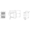 Siemens SIRIUS 3RH2 Hilfsschütz 3RH2244-2BB40, 4 NO + 4 NC, 24 V DC Spule, Schraubklemmen