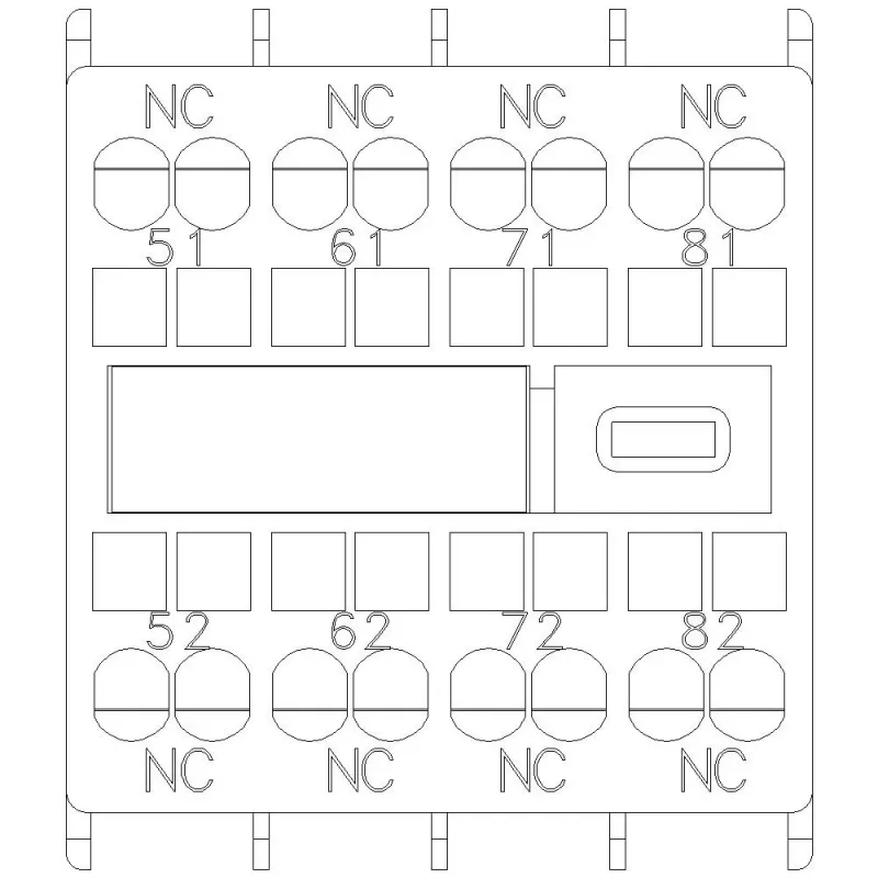 SIEMENS Hilfsschalterblock 40E SB10E S00 3RH2911-2G (3RH29112GA04)