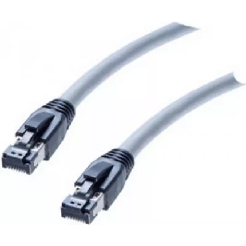 shiverpeaks BASIC-S Patchkabel, Cat.8, S/FTP, 15,0 m, Grau, RJ45 auf RJ45, TIA/EIA 568B BS08-400813