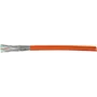 SHIVERPEAKS BS08-83031007 Cat.7 S/FTP Netzwerkkabel als Meterware, 100 m, Orange