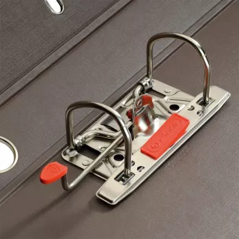 Herlitz maX.file A4 Aktenordner, 50 mm Rücken, Polypropylen, Braun 10834851
