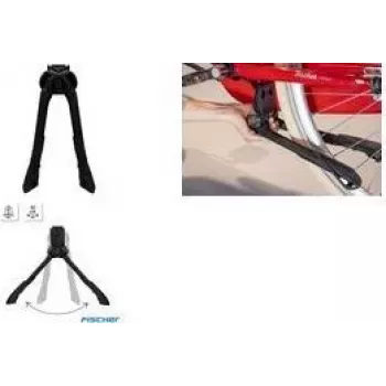FISCHER Fahrradständer Aluminium Schwarz (50176:FISCHER)