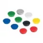 FRANKEN HM38 09 Haftmagnet, 1500 g, 38 mm, rund, weiß, Kunststoffkappe, lackiert, 1 Stück