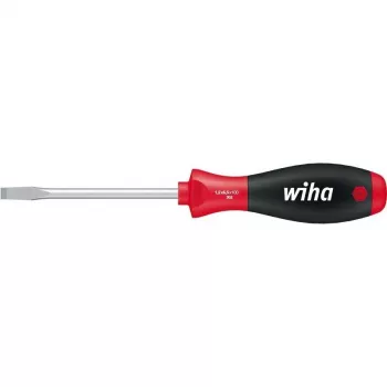 Wiha SoftFinish Schlitz-Schraubendreher 6,5 mm Klingenbreite, 150 mm Klingenlänge, DIN ISO 2380 00703