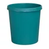 HELIT H61058-52 Runder Kunststoff-Abfalleimer 18L Grün