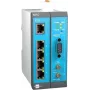 INSYS MoRoS icom MRO-L210 Industrial LTE Router, Ethernet WAN, 2x 10/100 Ethernet, Blau/Grau/Weiß 10019403