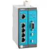 INSYS MoRoS icom MRO-L210 Industrial LTE Router, Ethernet WAN, 2x 10/100 Ethernet, Blau/Grau/Weiß 10019403