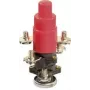 AS Schwabe 10960ET Thermoschutzschalter, 230 V, 16 A, IP54, manuelle Rückstellung, CEE-Stecker/Kupplung